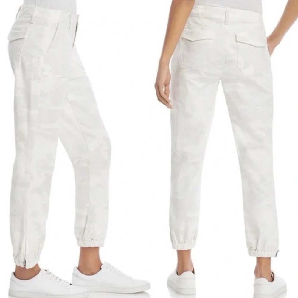 PAIGE Mayslie Jogger Women's Jeans‎ in White Camo Size 25
